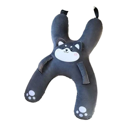1PCS Cute Car Neck Pillow Safety Sleep Prevent Leaning Head Back Car Sleeping Neck Head Support Comfort Travel Pillow