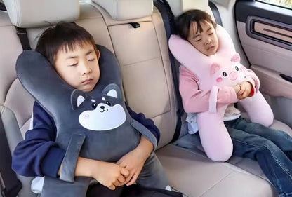 1PCS Cute Car Neck Pillow Safety Sleep Prevent Leaning Head Back Car Sleeping Neck Head Support Comfort Travel Pillow